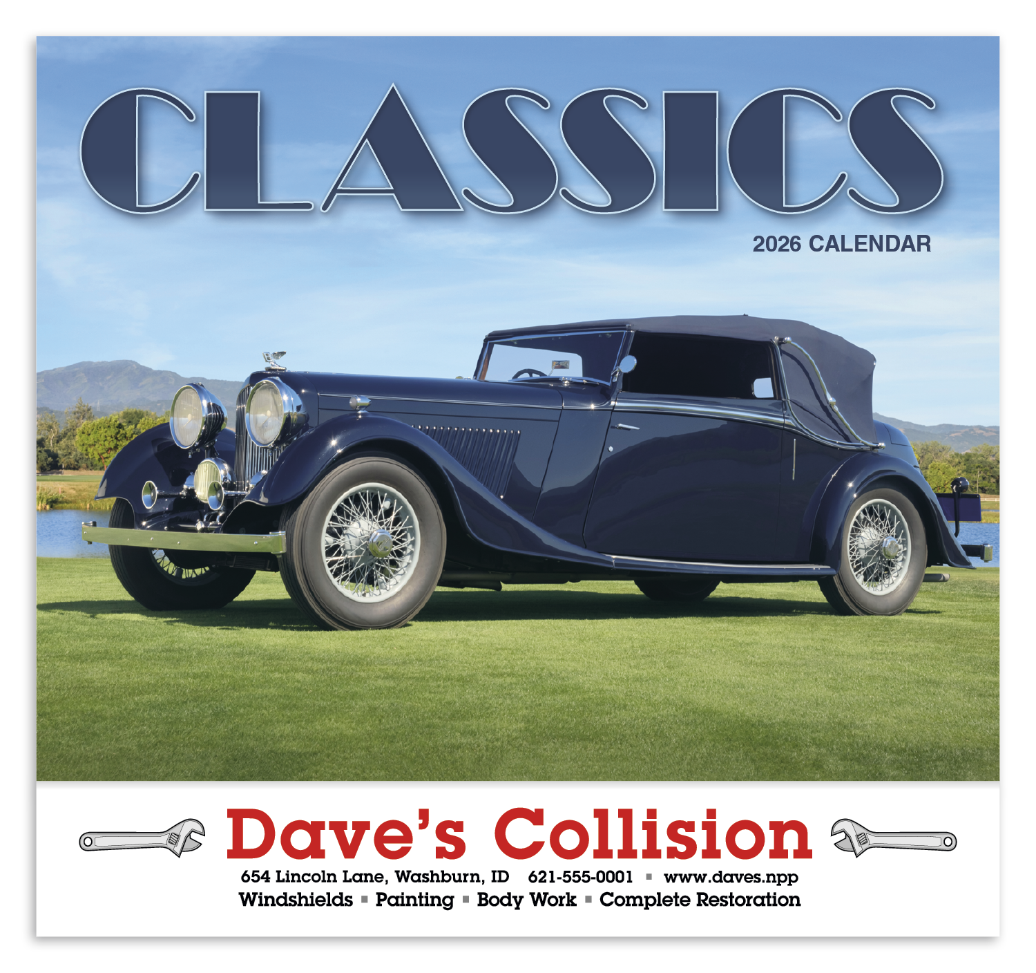HotLine® Products Classics Appointment Calendar - Stapled 47