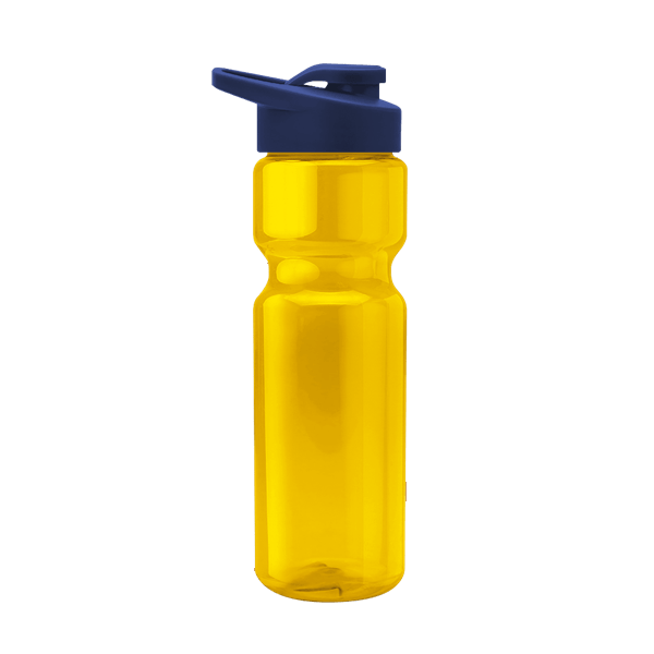 Blazer 28oz Transparent Bike Bottle w/Drink-thru Lid 955
