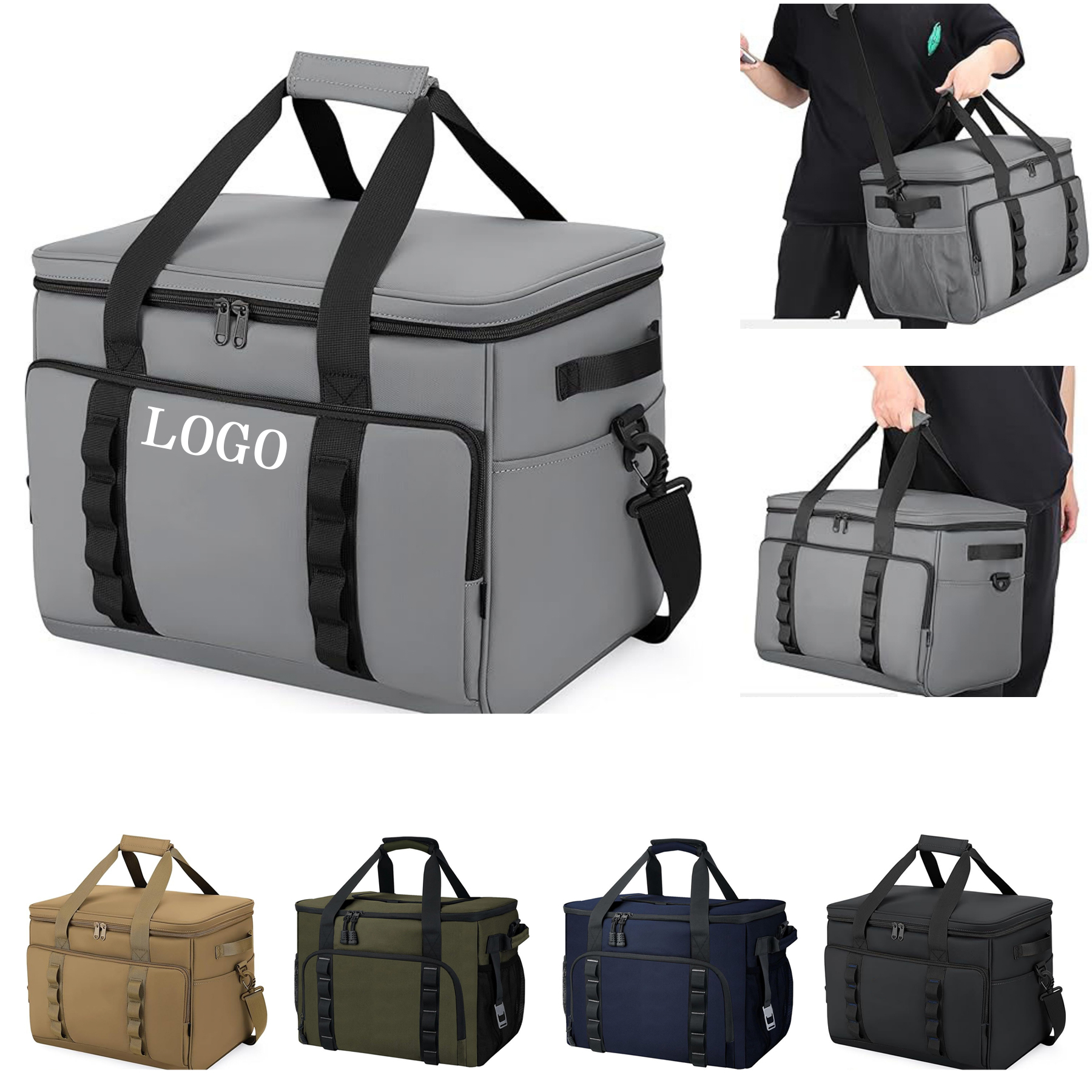 Insulated Collapsible Large Soft Cooler Bag 6