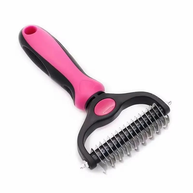 Double Sided Pet Grooming Brush 3
