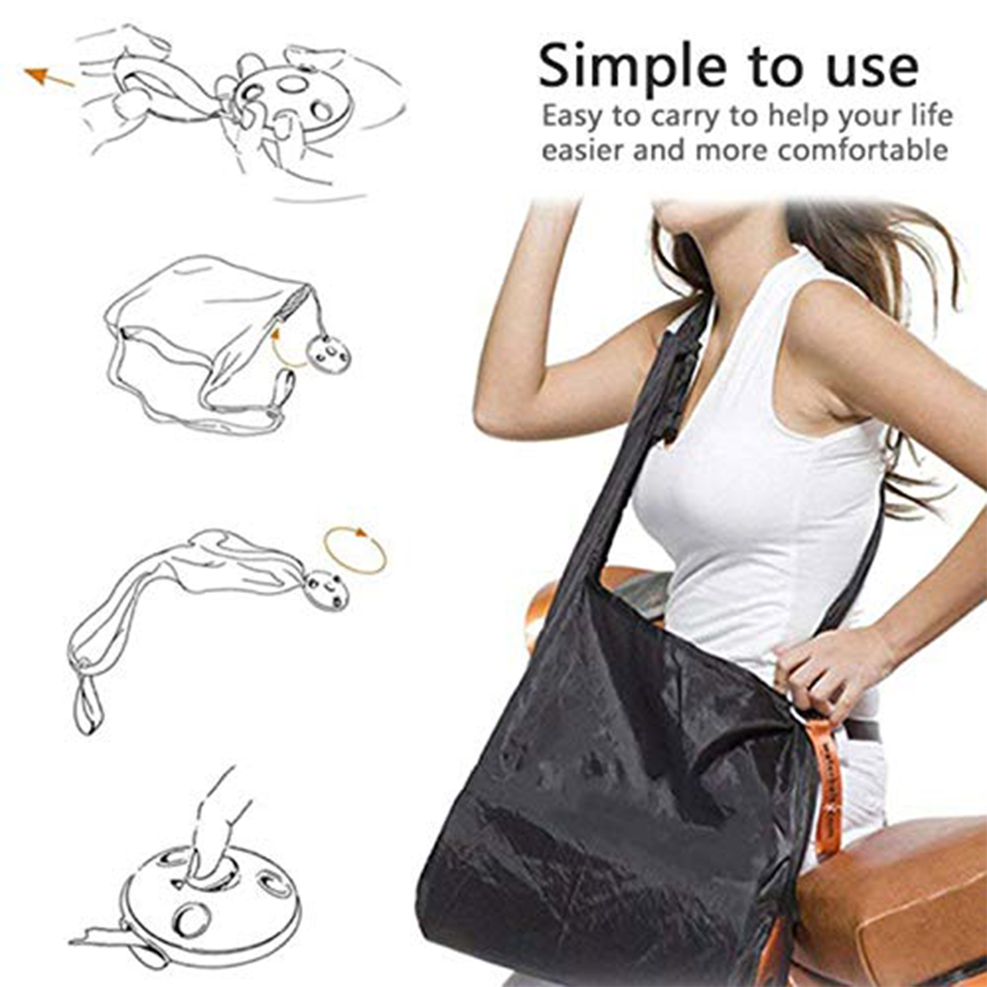 MOQ 50pcs Durable Everyday Essentials Bag 3