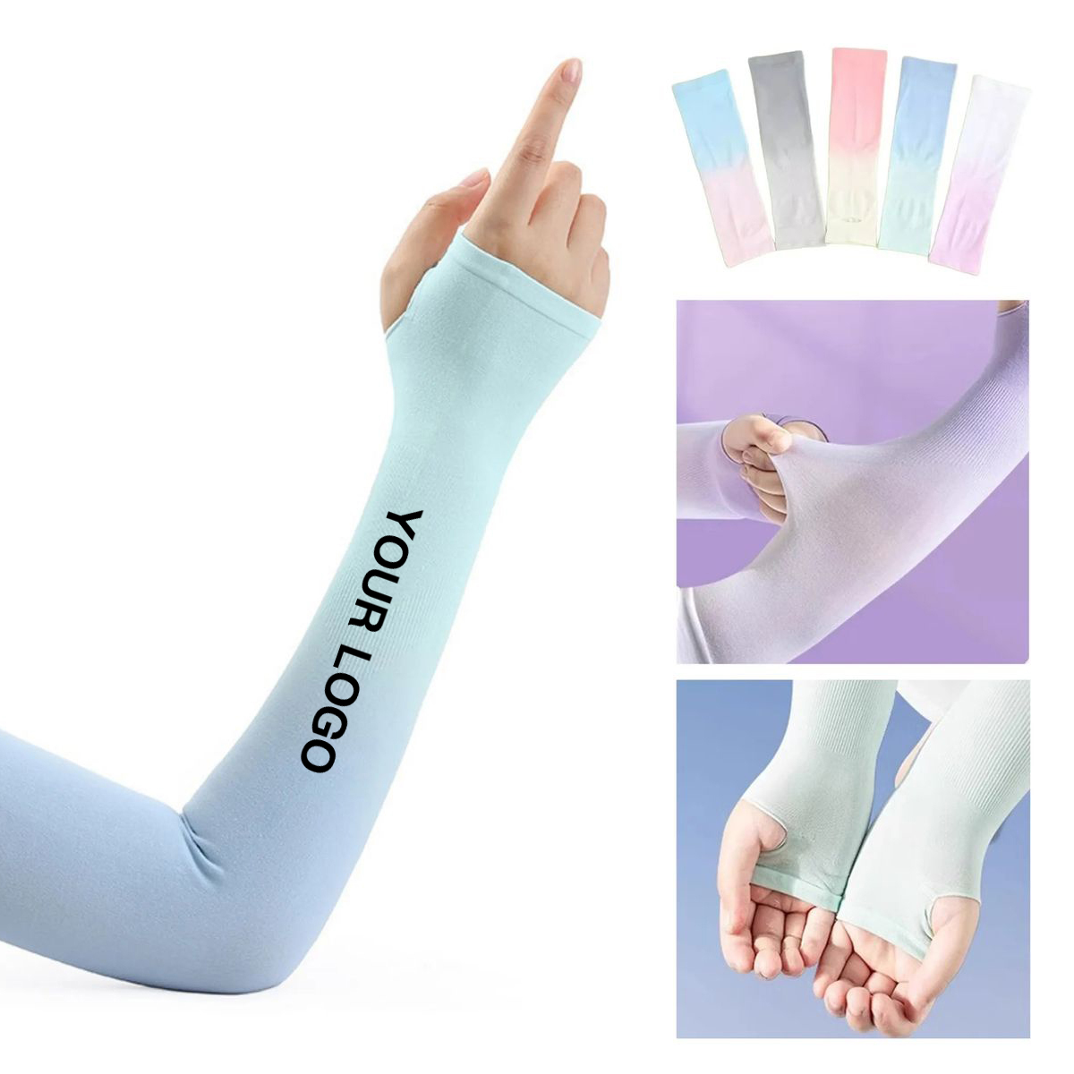 Nylon UPF 50 Cooling Arm Sleeve 5