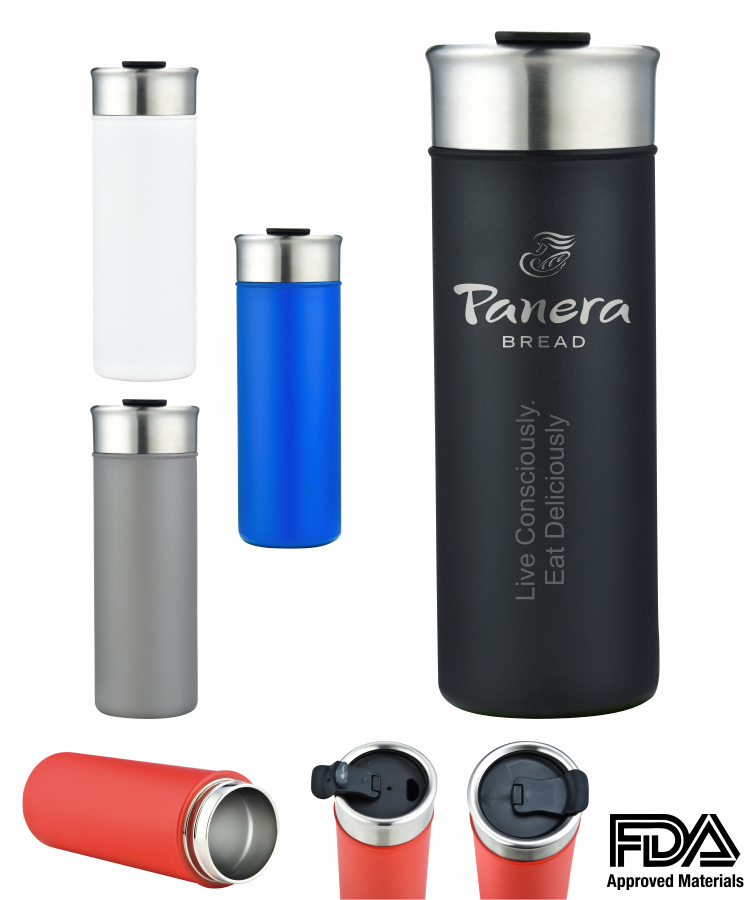 18oz Double Wall Stainless Steel Tumbler Vacuum Insulated.powder coated. 1