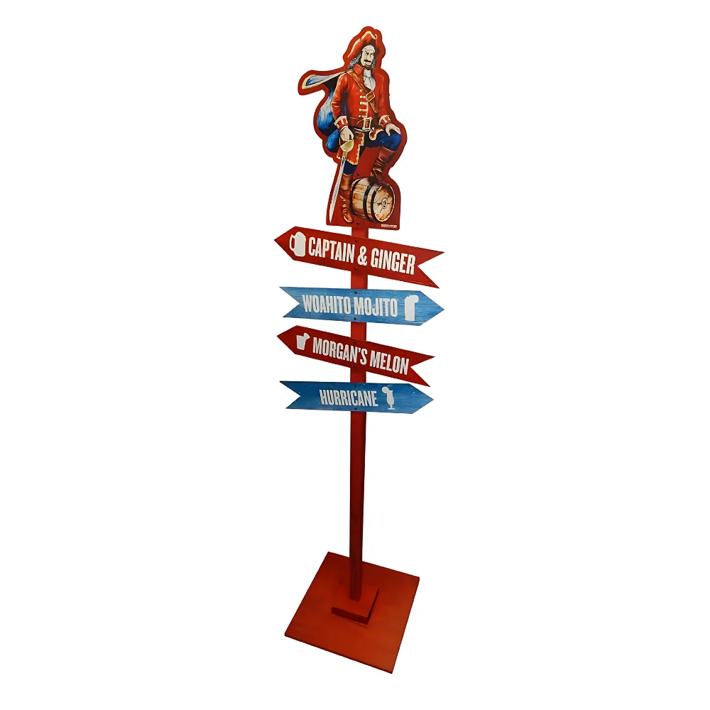 Pole Topper for Liquor Display 2