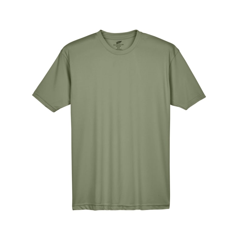UltraClub Mens Cool & Dry Sport Performance InterlockT-Shirt 12