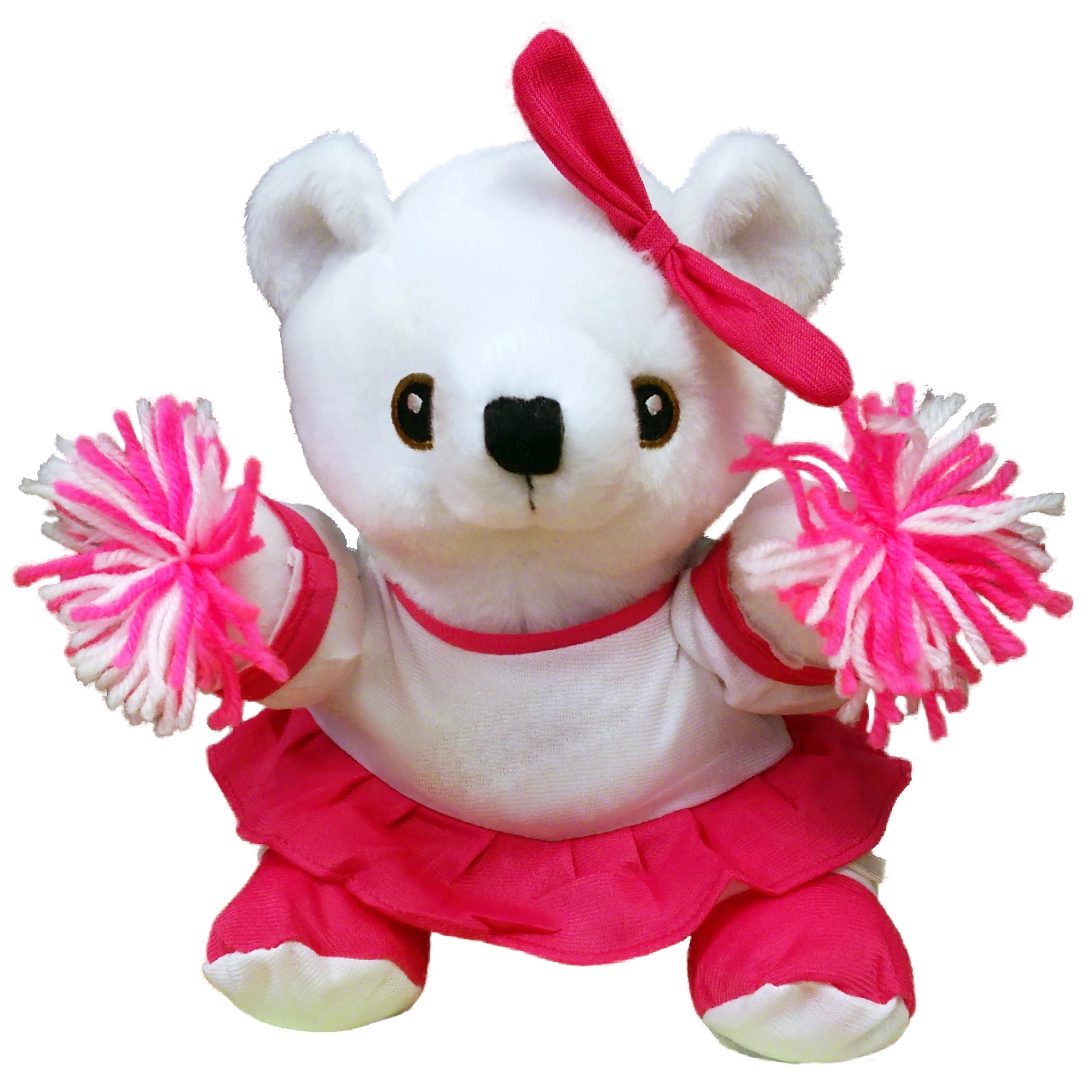 9" Wide Bodied Cheerleading Bear 3
