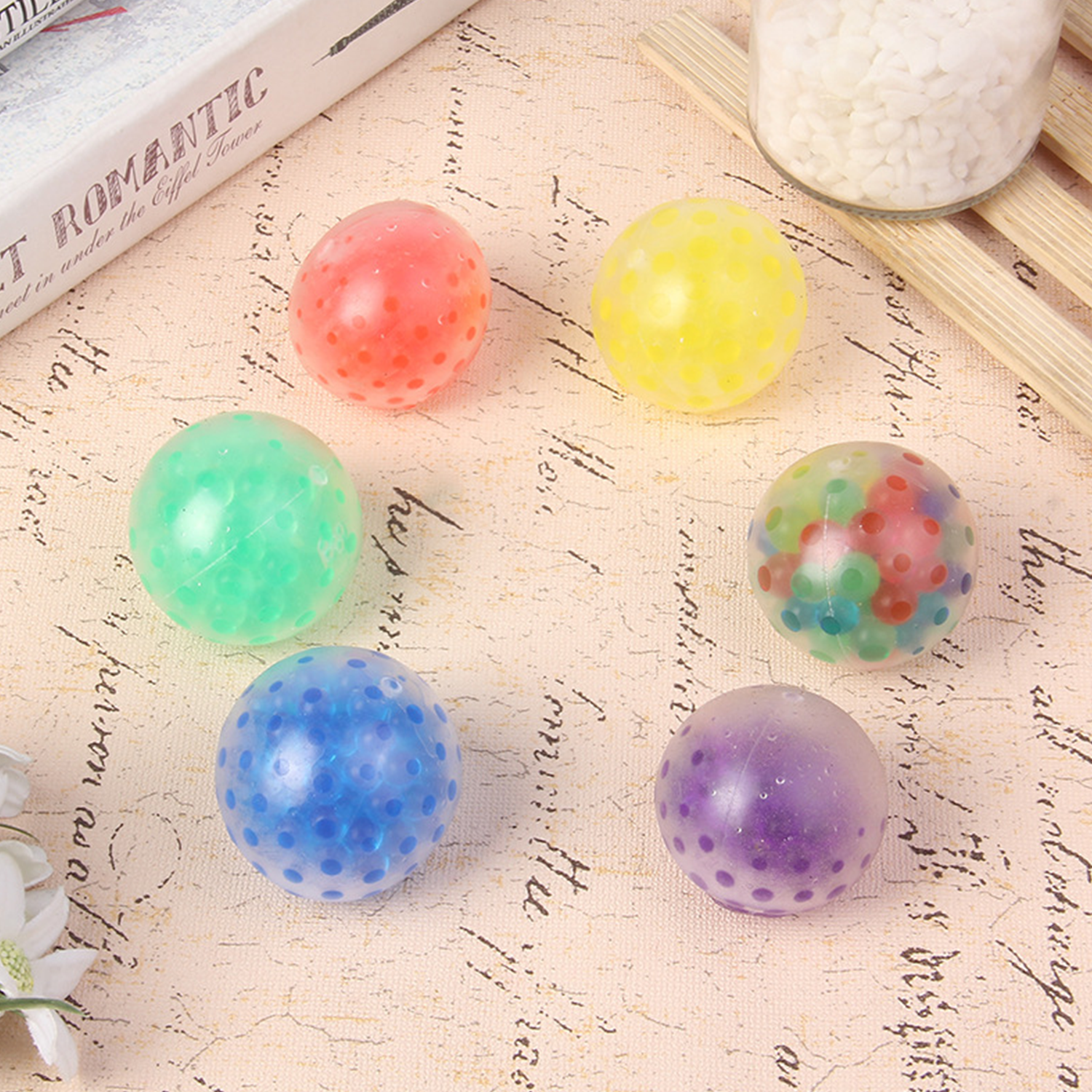 TPR Bead Gel Squeeze Ball Fidget Toy 8