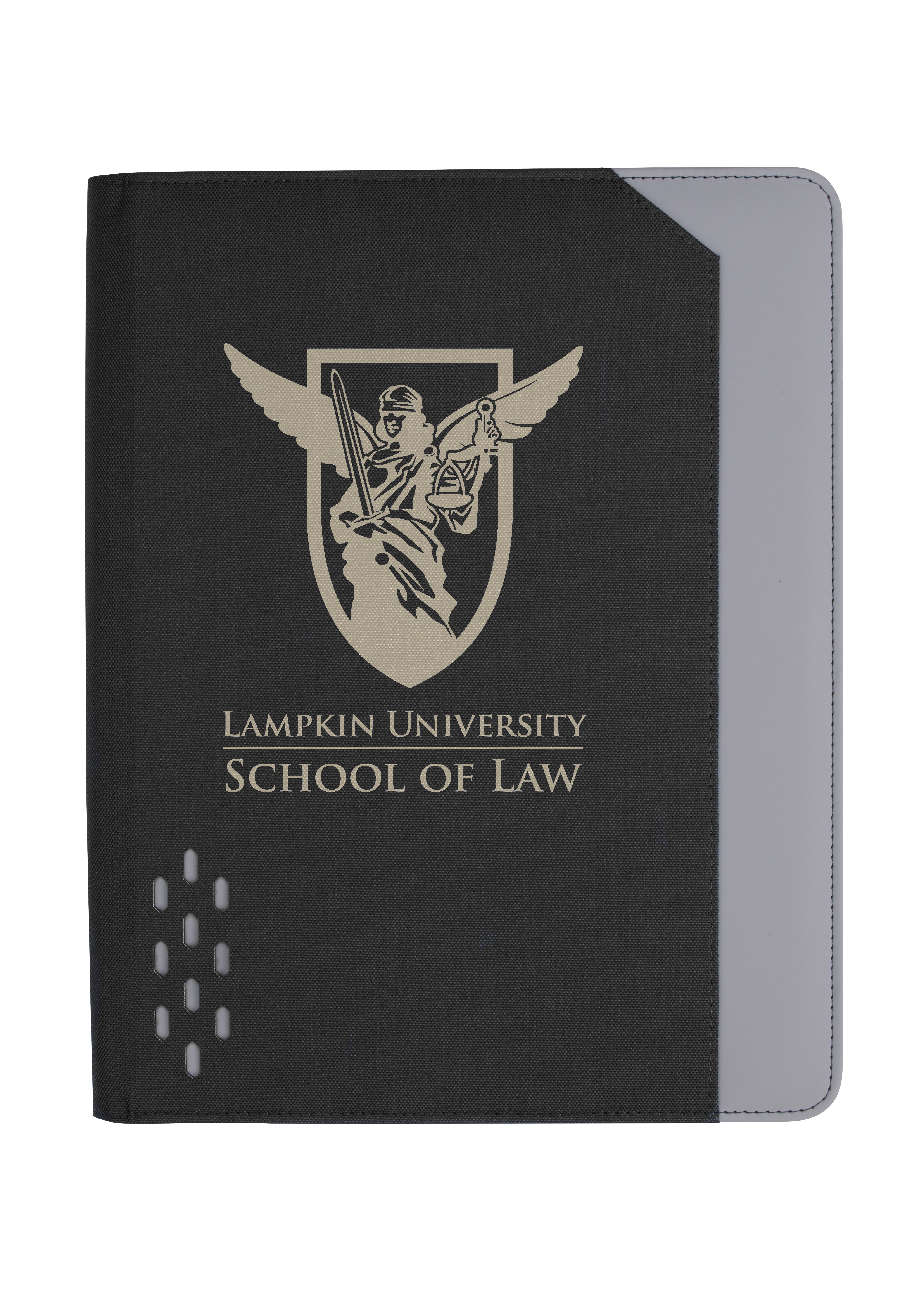 Souvenir® Armor Zippered Padfolio with Armor Pen 6