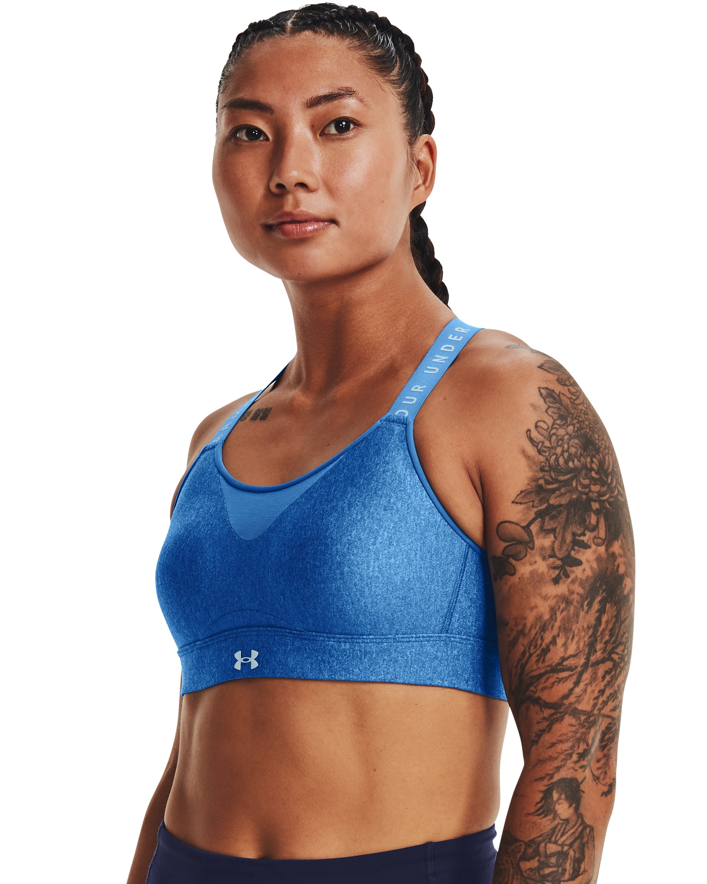 UA Infinity High Heather Women's Sports Bra 5