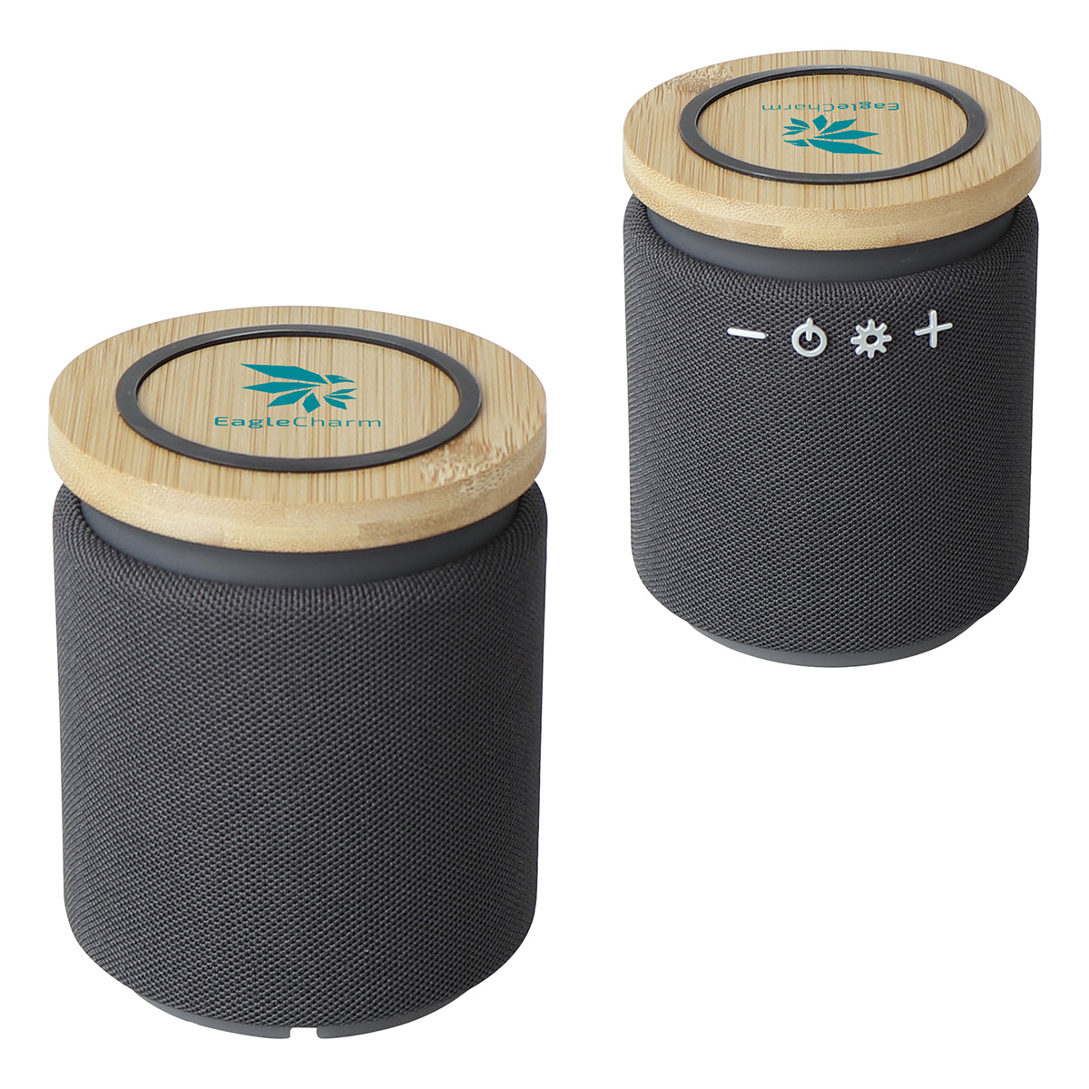 Bamboo Wireless Speaker & 10W Wireless Charger 2