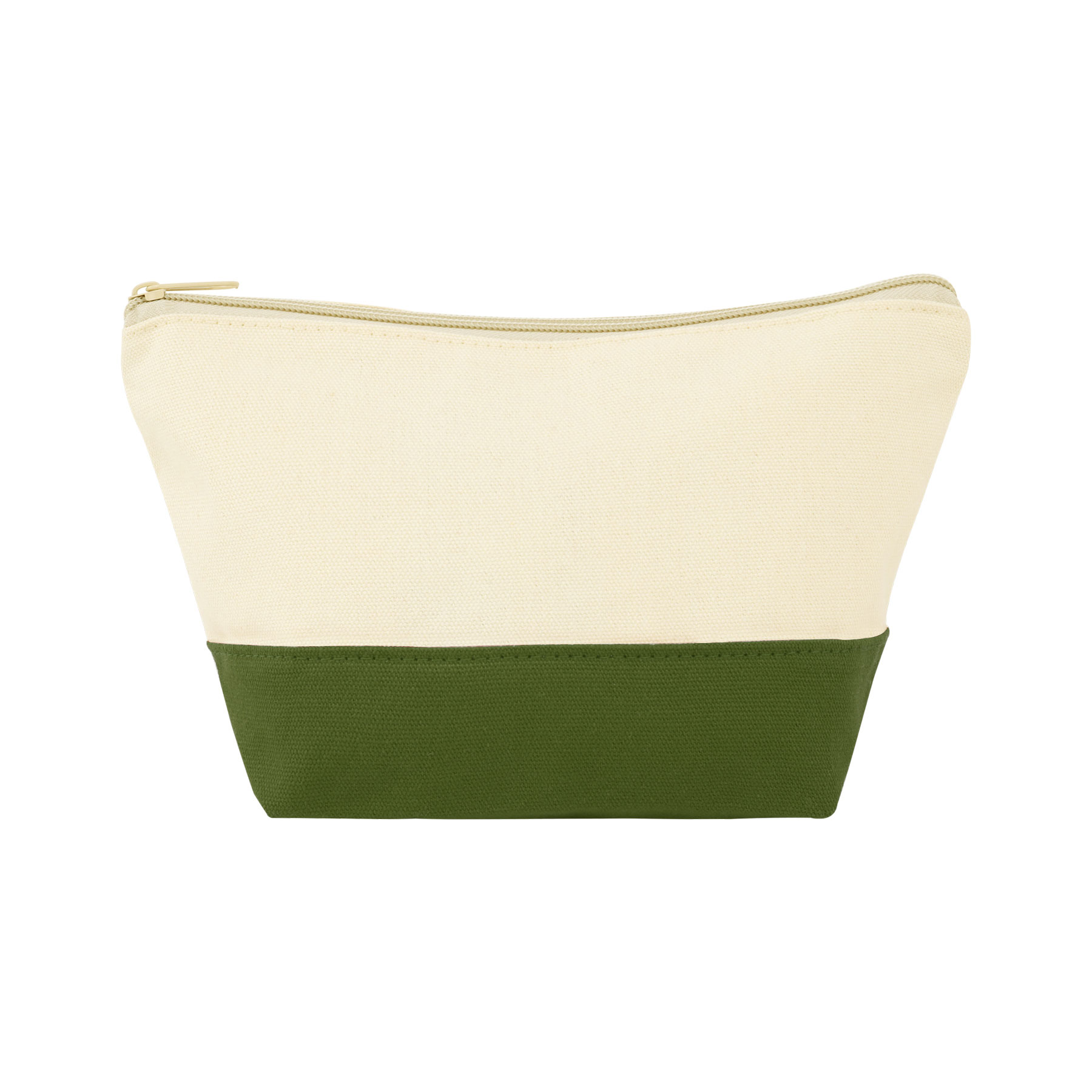 Two-Tone Canvas Cosmetic Bag 13