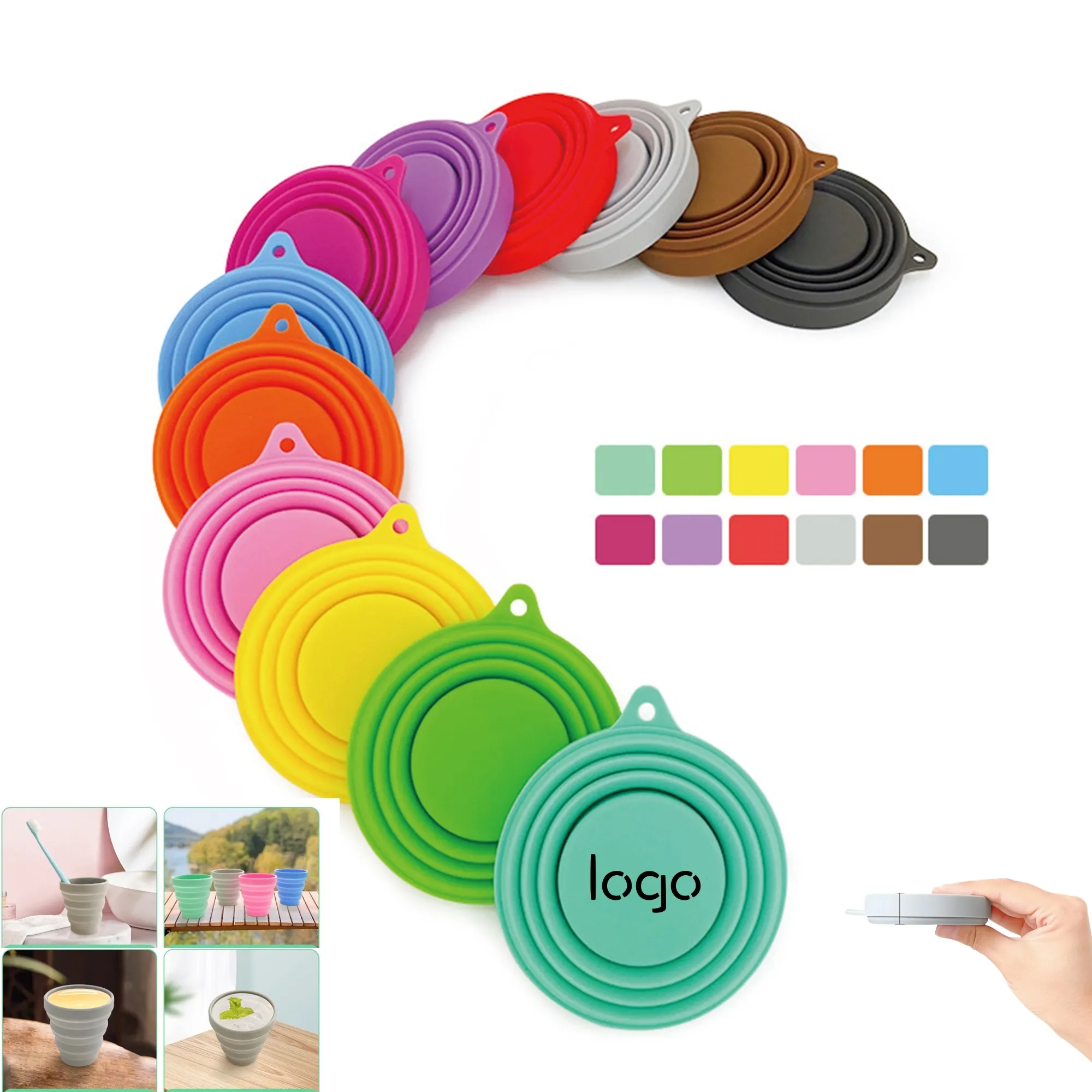 5oz Silicone Collapsible Cup 6