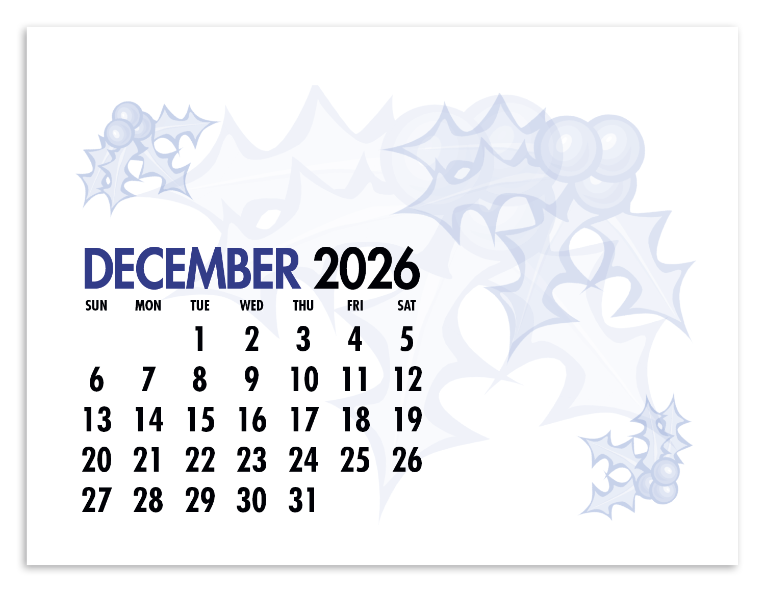 Triumph® Calendars Memo Calendar 13