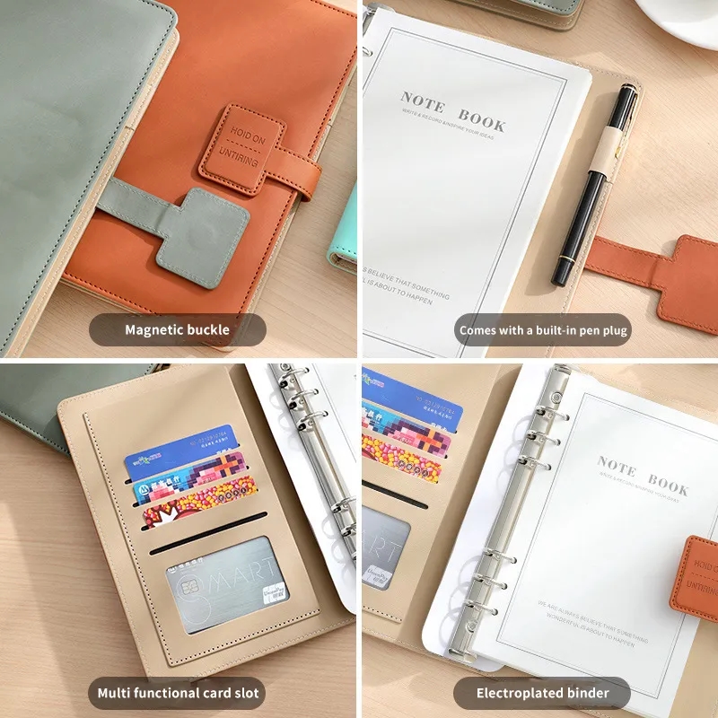 A5 Imitation Leather Loose Leaf Notebook 2