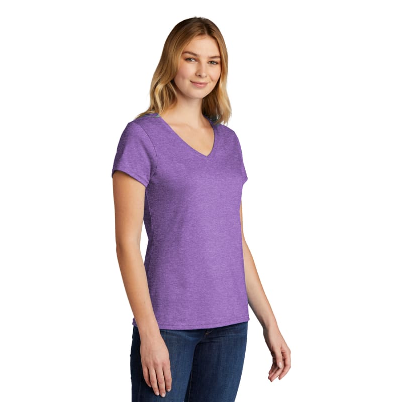 Port & Company Women's Tri-Blend V-Neck Tee. 75