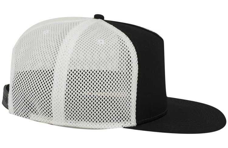 OTTO CAP® OTTO SNAP 5 Panel Pro Style Mesh Back Trucker Snapback Hat 3