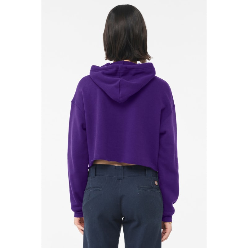 Bella + Canvas Ladies' Cropped Fleece Hoodie 40