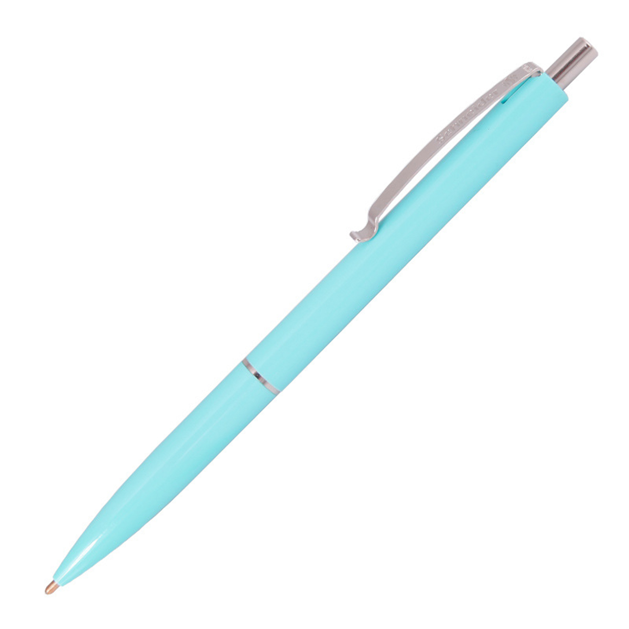 Slim Plastic Ballpoint Pen 5.31" x 0.39" With Metal Clip 3