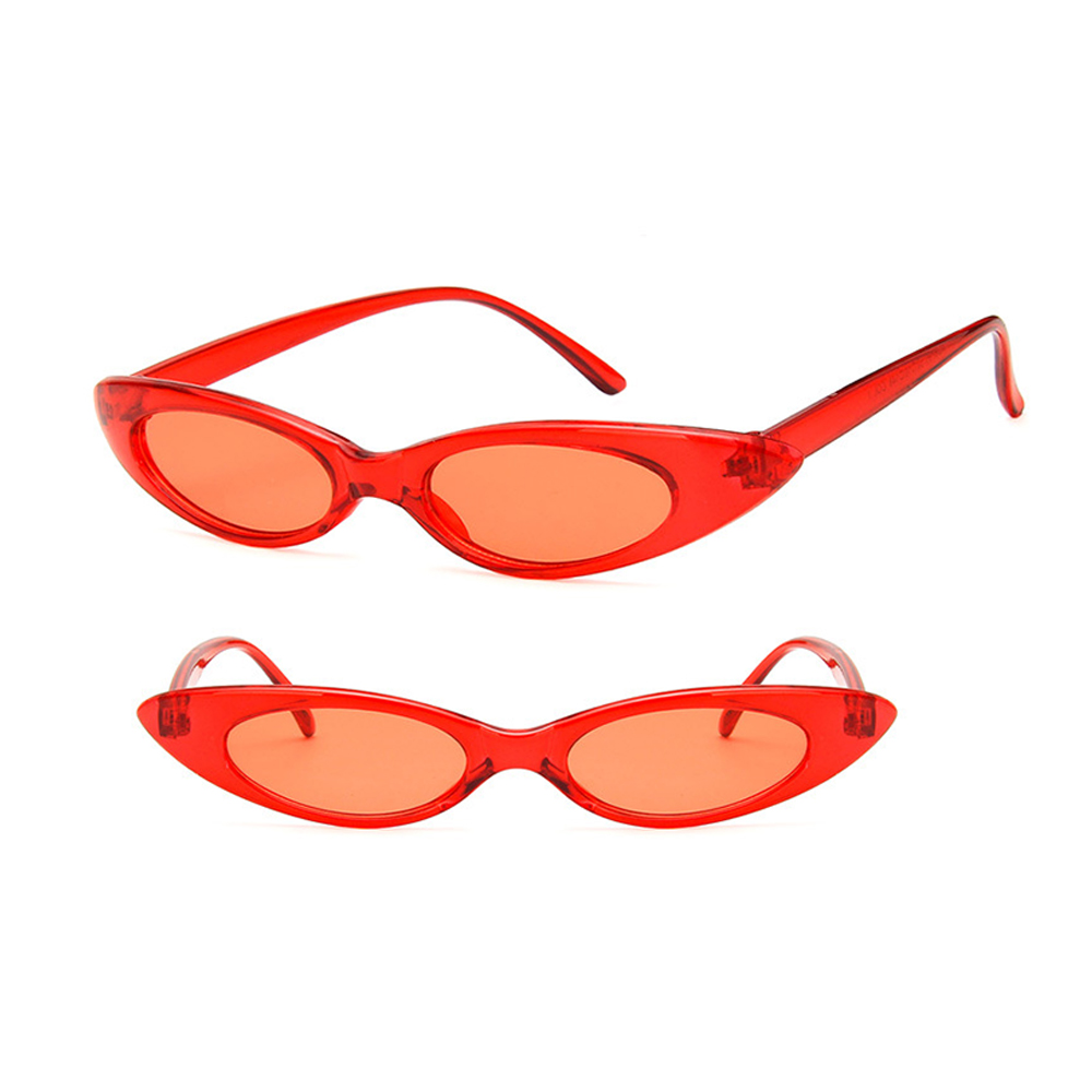 Oval cat eye retro sunglasses 6