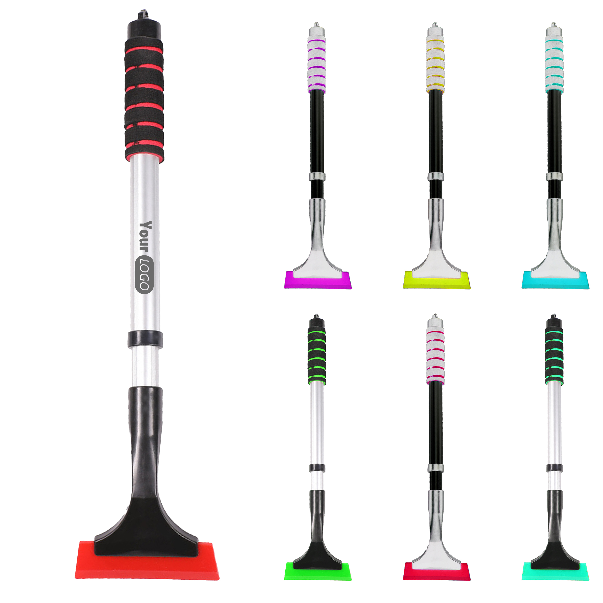 Aluminum Multi Functional Snow And Ice Removal Shovel 3