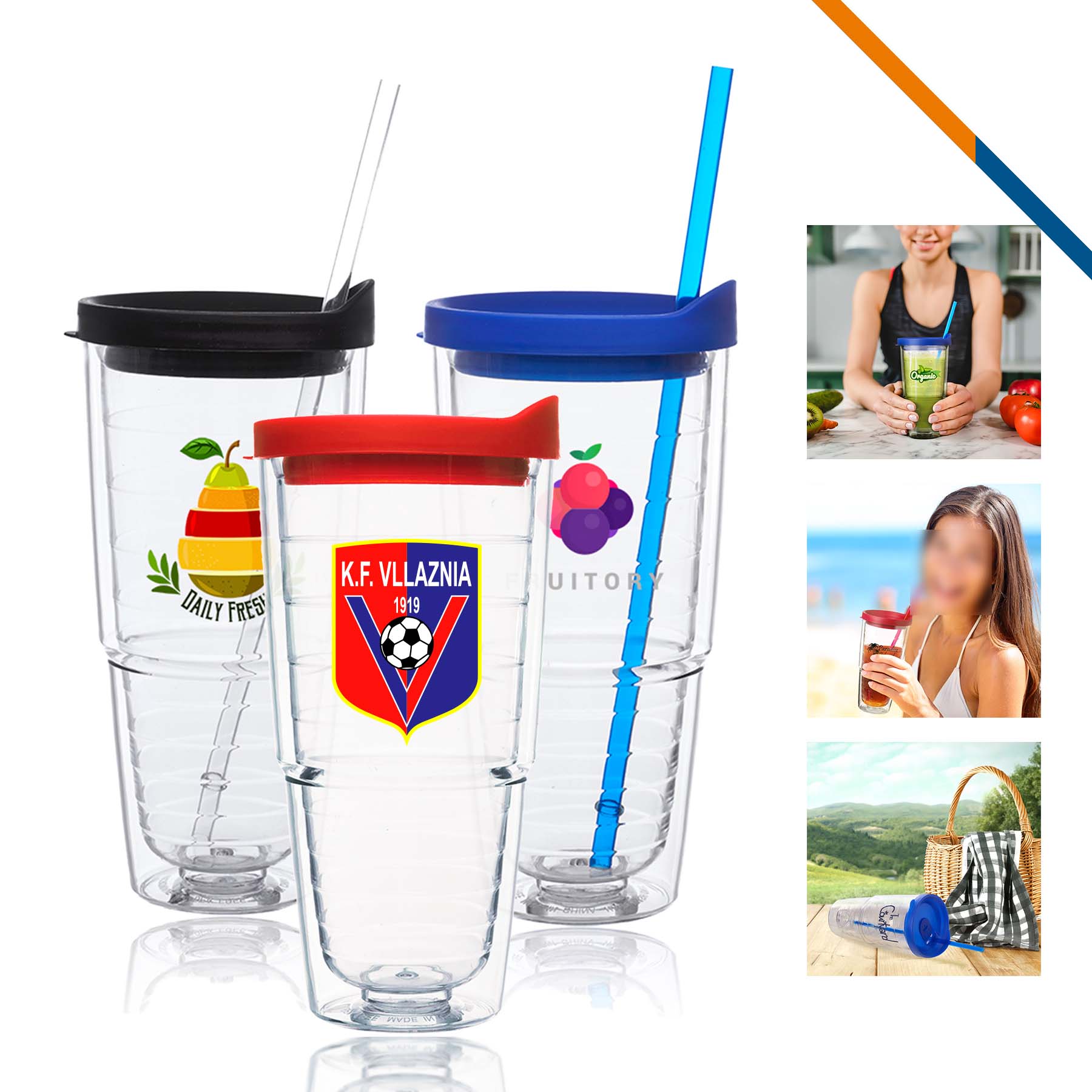 Atti Acrylic Tumbler - 24 OZ. 5