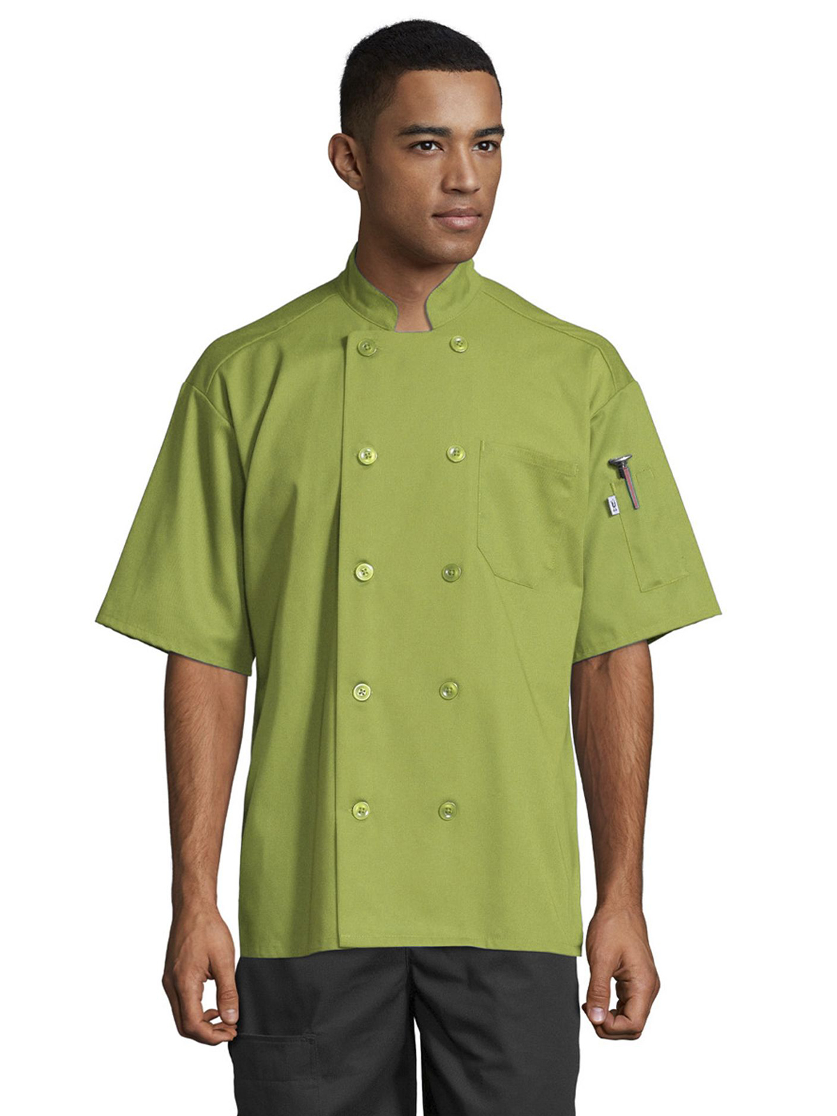Uncommon Chef - Unisex South Beach Chef Coat 9