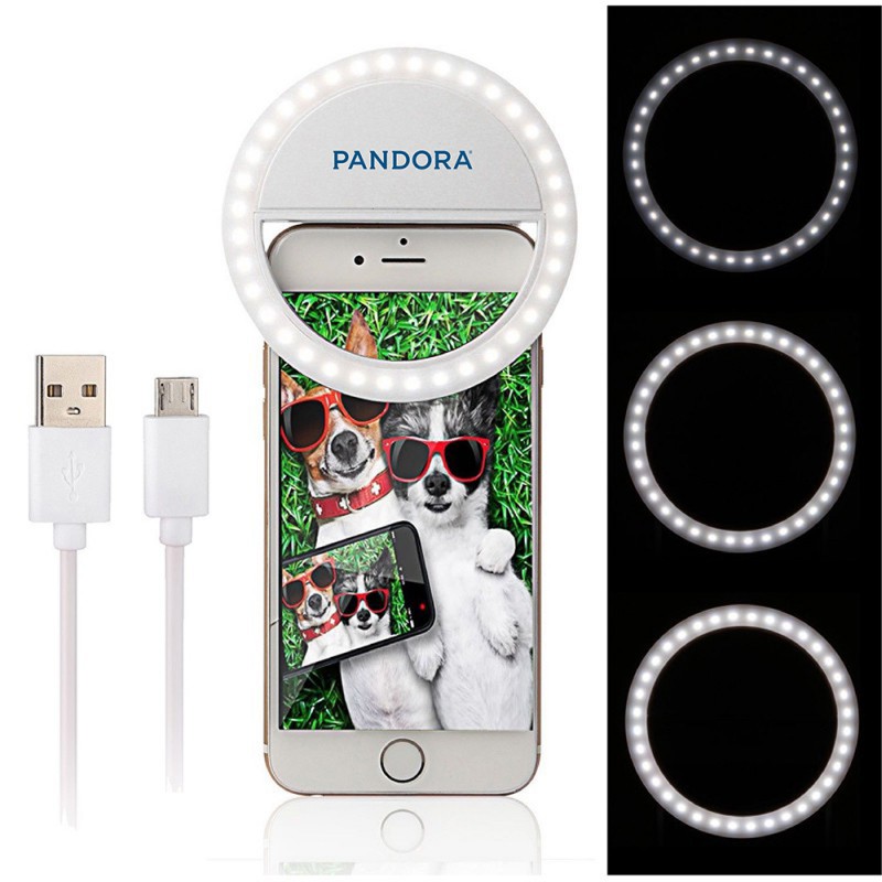 Rechargeable, Adjustable Led Ring Light for Zoom meeting and other video conference 5