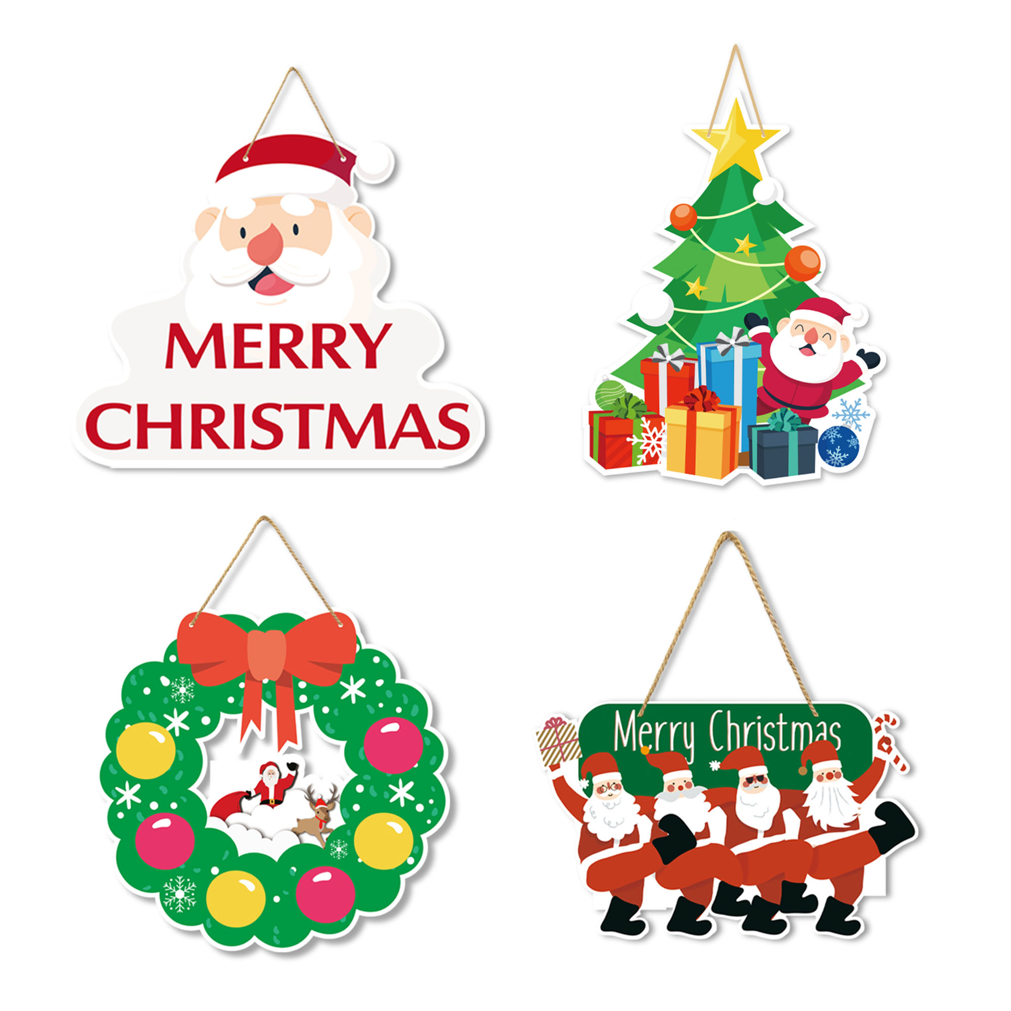 Merry Christmas Door Hanger 1