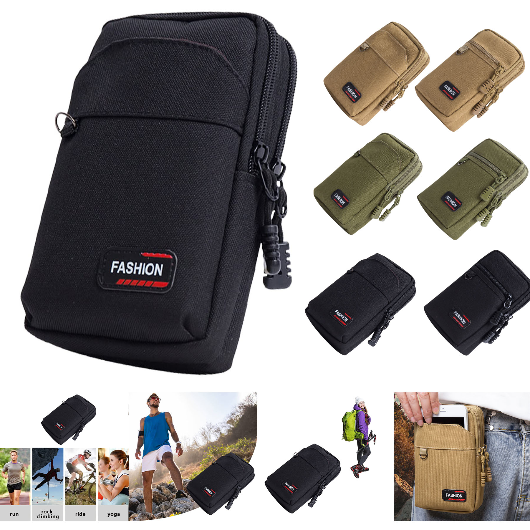 Sports Workout Waterproof Waist Bag 2