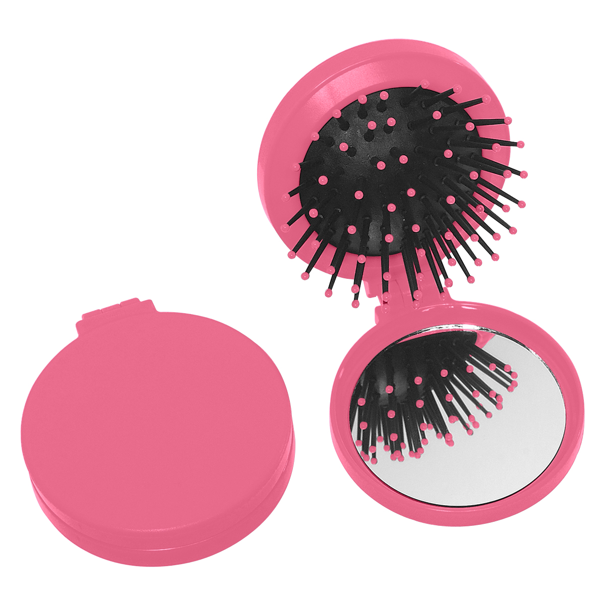 Brush And Mirror Compact 12
