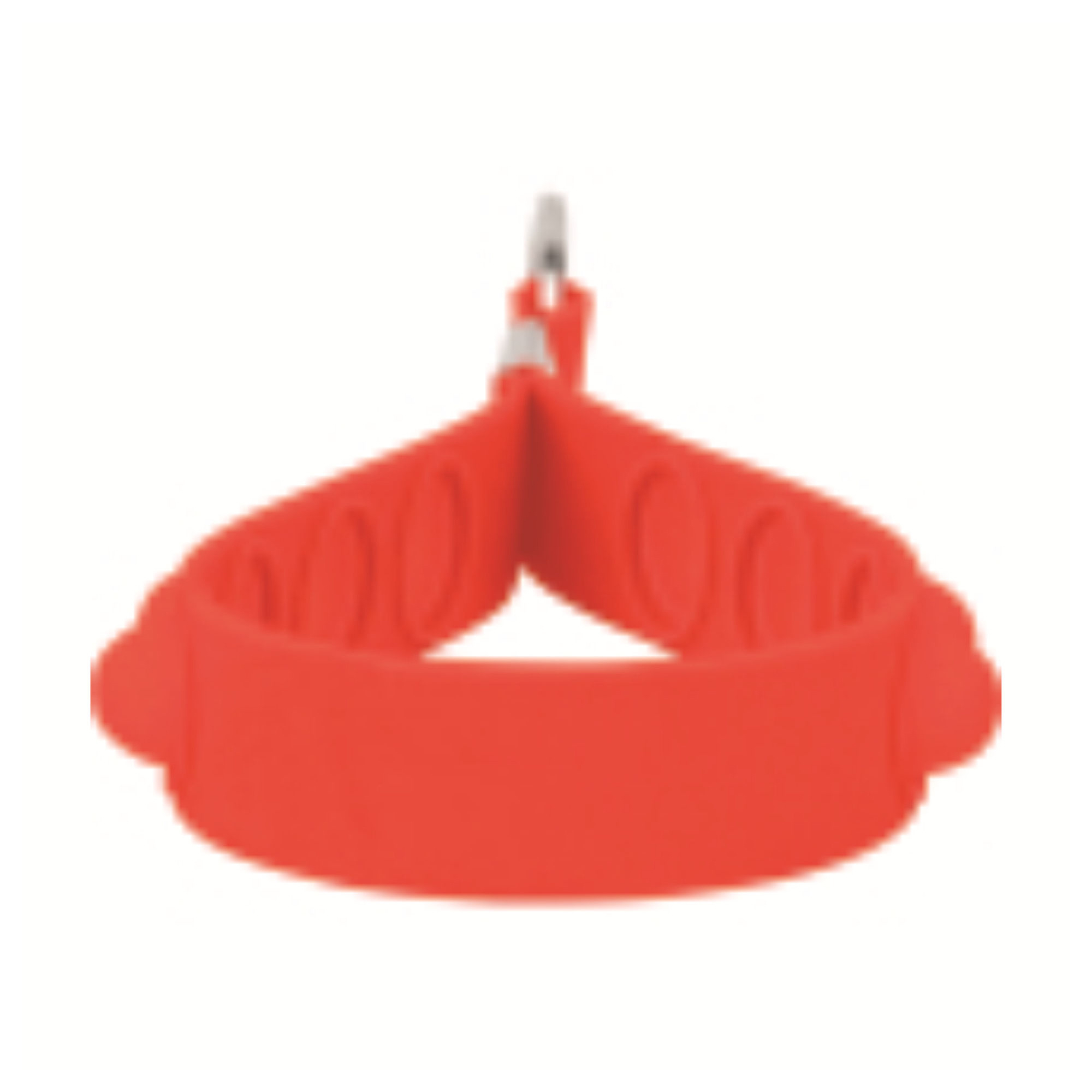 Silicone Key Strap With Split Ring 6" Length X 0.7" Width 7