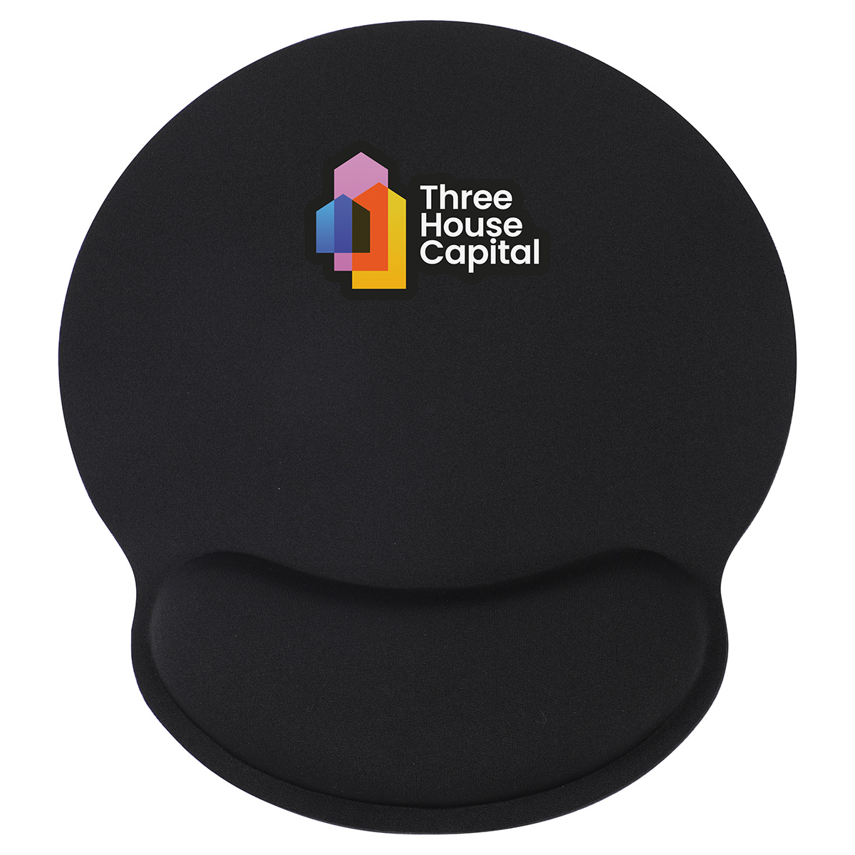Crest Non-Slip Mouse Pad with Foam Wrist Rest 8