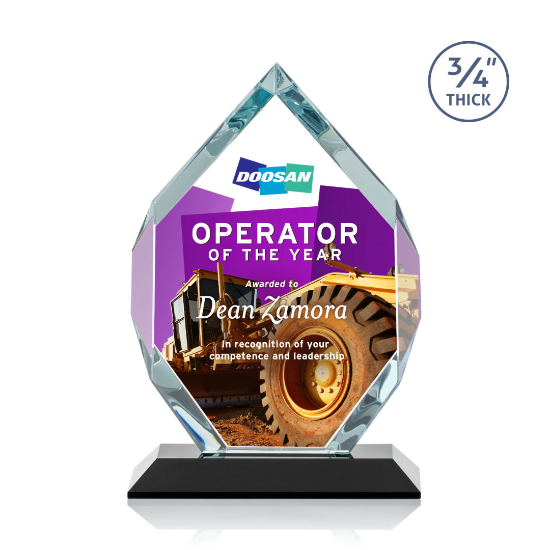 Royal Diamond VividPrint™ Award - Black 8