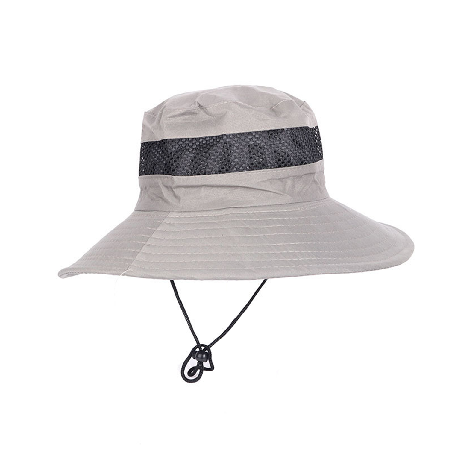 Outdoor custom Logo Fisherman Safari Bucket Hats w/ String 9