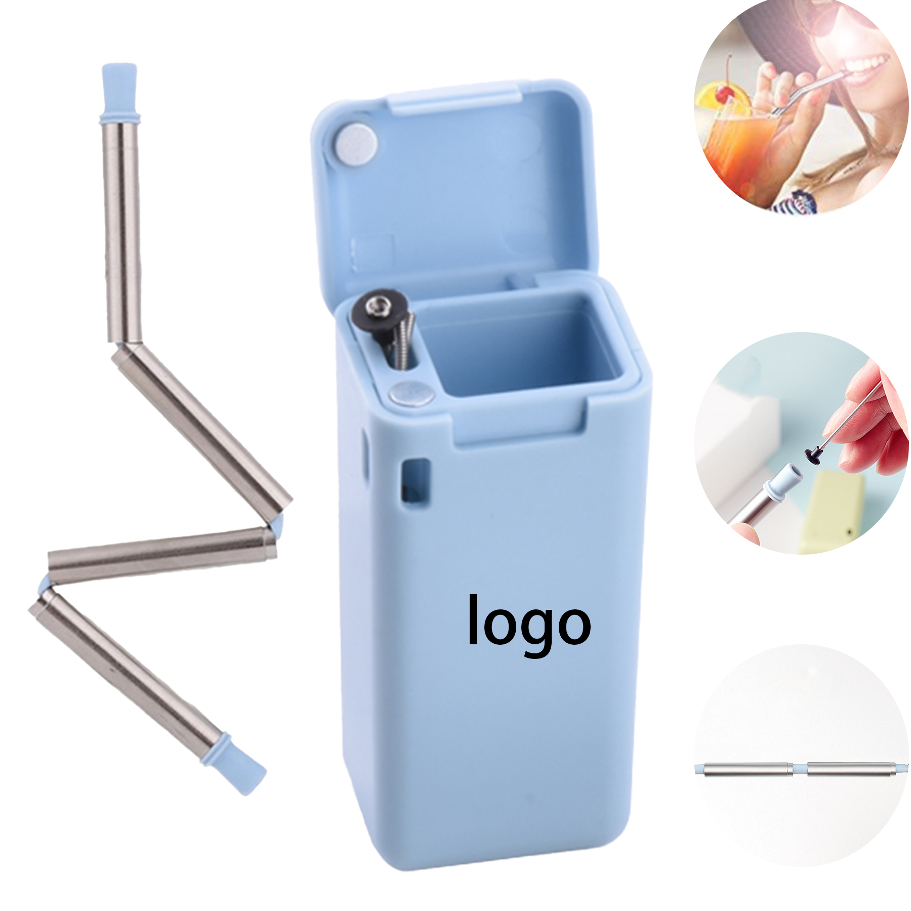 Reusable Stainless Steel Straw 7