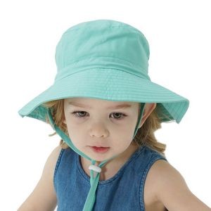 Adjustable Toddler Sun Hat, Wide Brim Bucket Hat 3