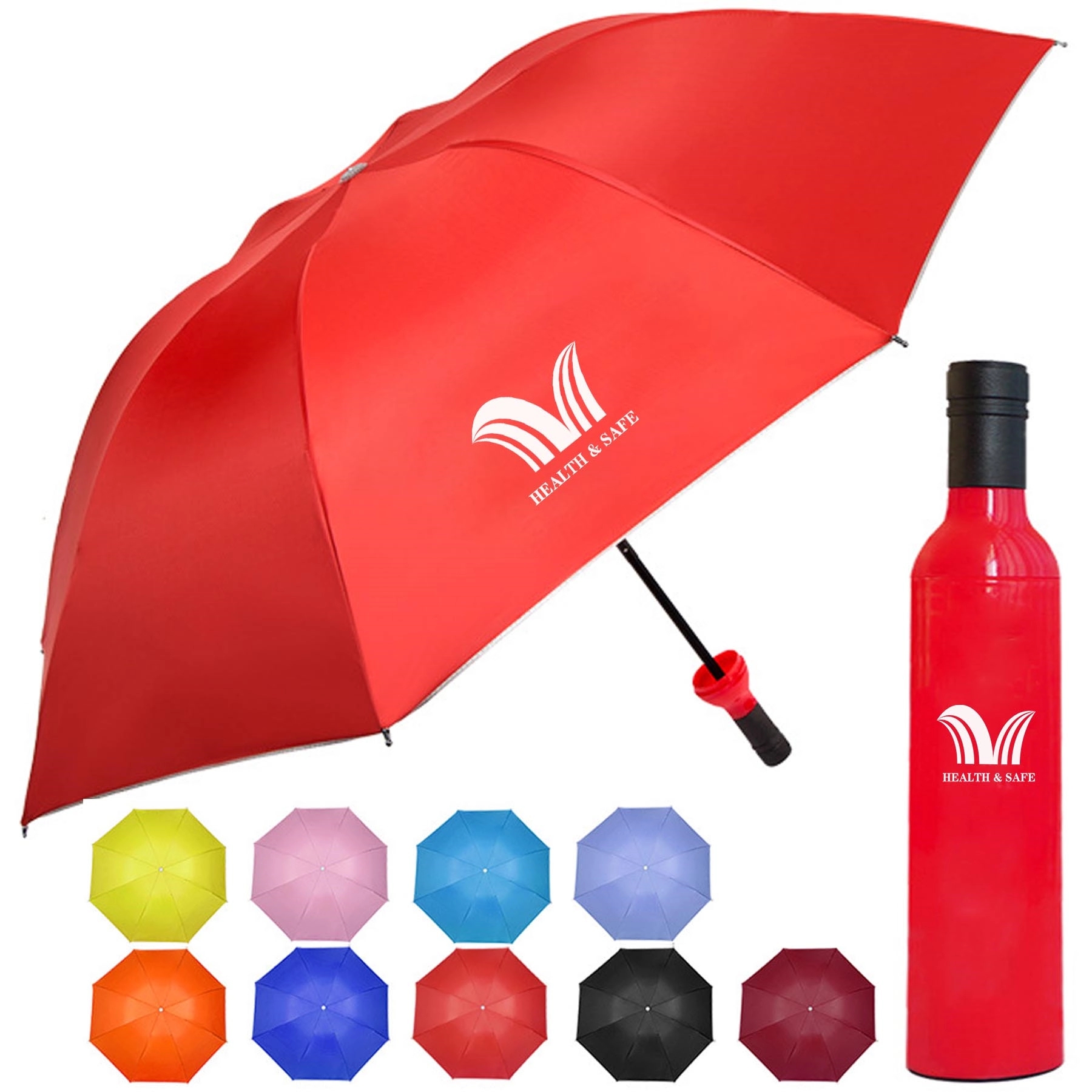 Novelty Gift-Custom Bottle Umbrella 1