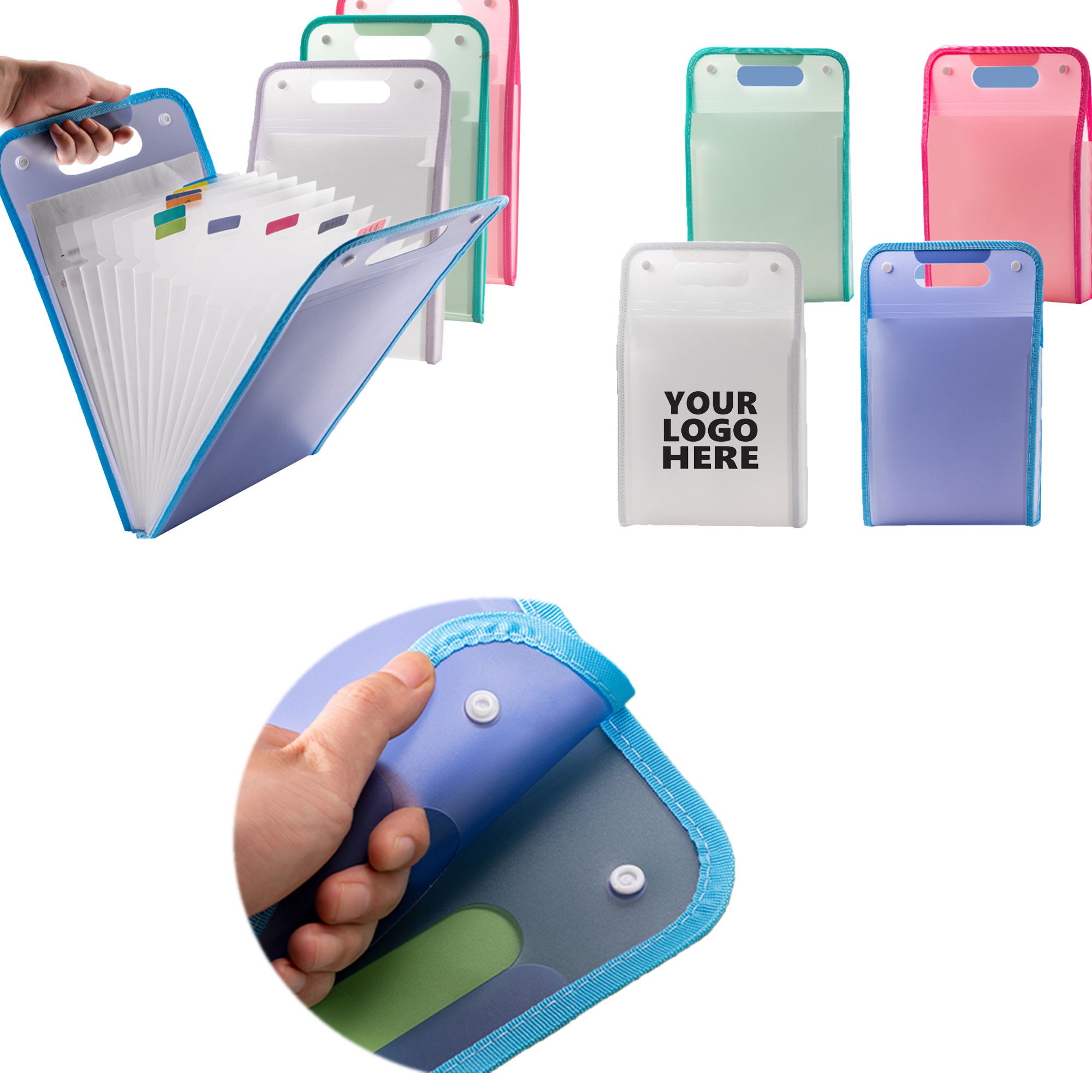 Portable A4 Large Capacity Multi-Layer Folder 1