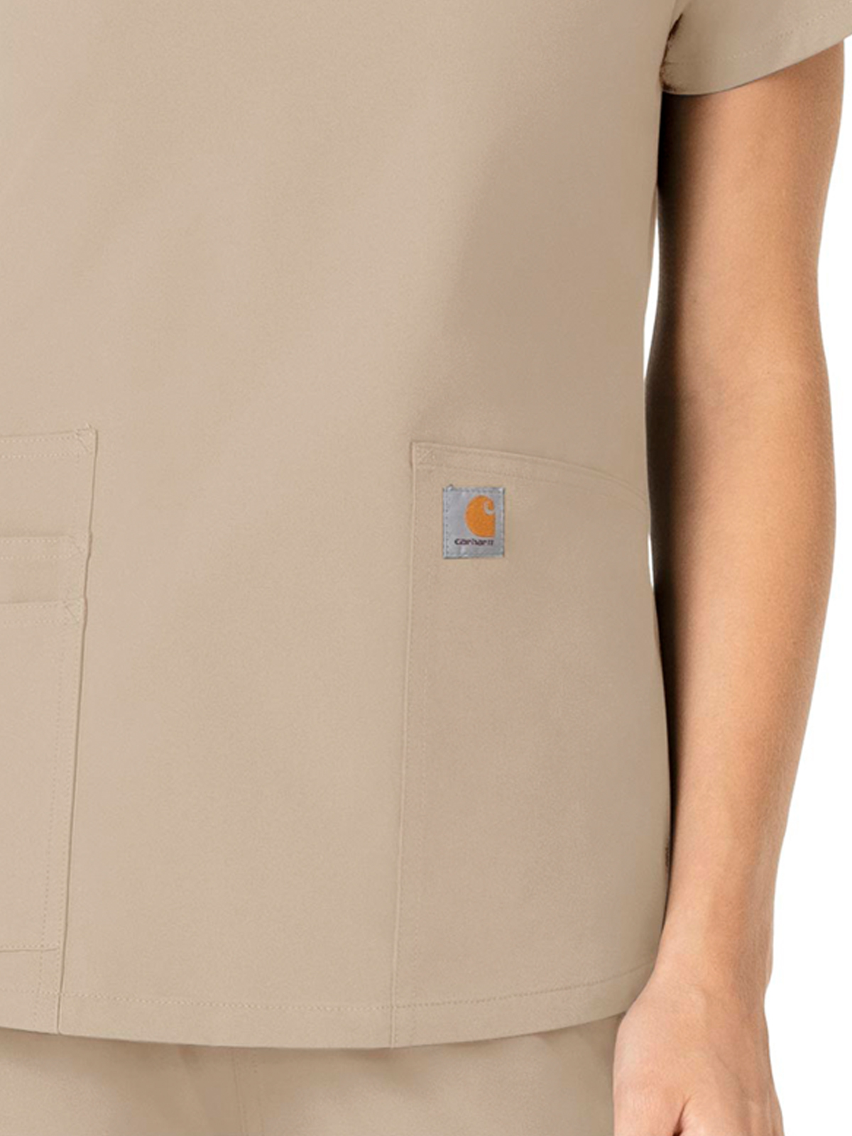 Carhartt Scrubs - Force Essentials - Women's Five-Pocket Modern Fit V-Neck Top 7