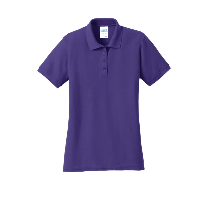 Port & Company Women's Core Blend Pique Polo. 20