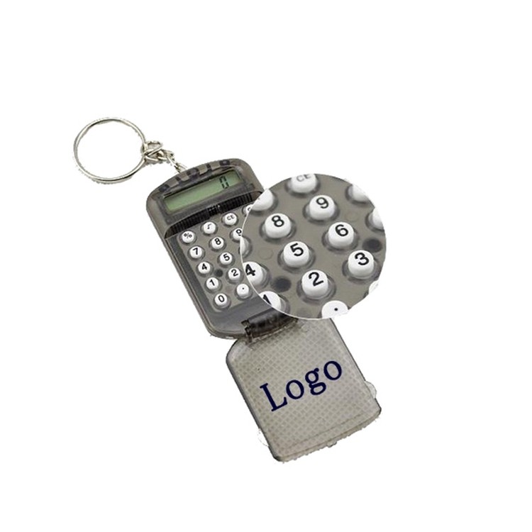 Mini Calculator With Key Ring 2