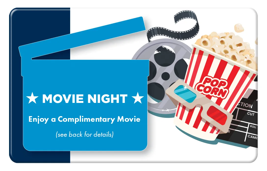 Movie Night Gift Card 1