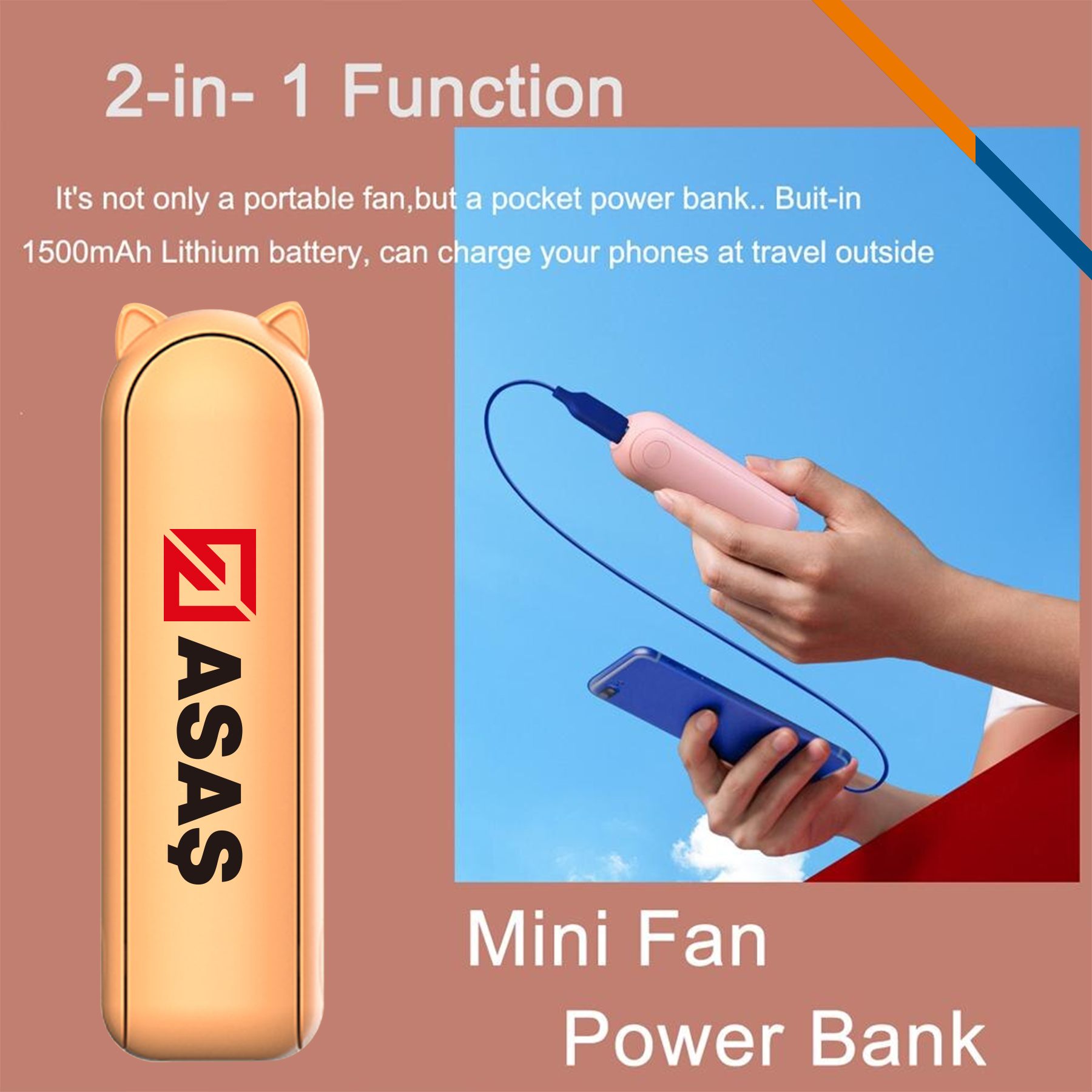 Kino Handheld Fan 9