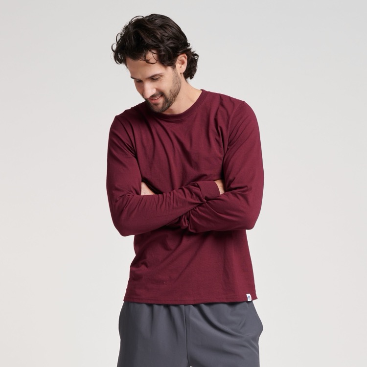 RUSSELL ATHLETIC DRI-POWER® CVC Performance Unisex Long-Sleeve T-Shirt 54
