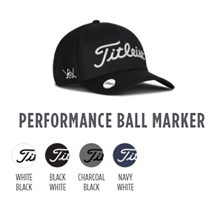 Titleist Performance Ball Marker Golf Hat 1