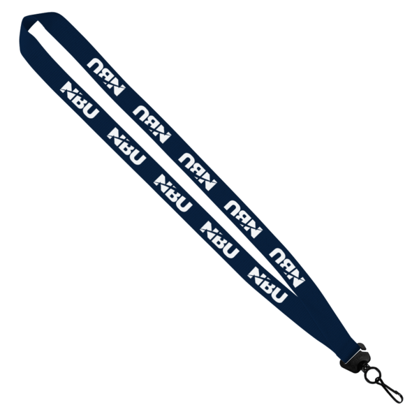 Evolution34 - 3/4" Polyester Welded Lanyard with Trapezoid and Plastic O-Ring 82