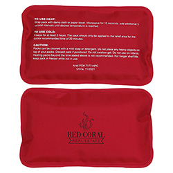 Rectangle Nylon-Covered Hot/Cold Pack 10