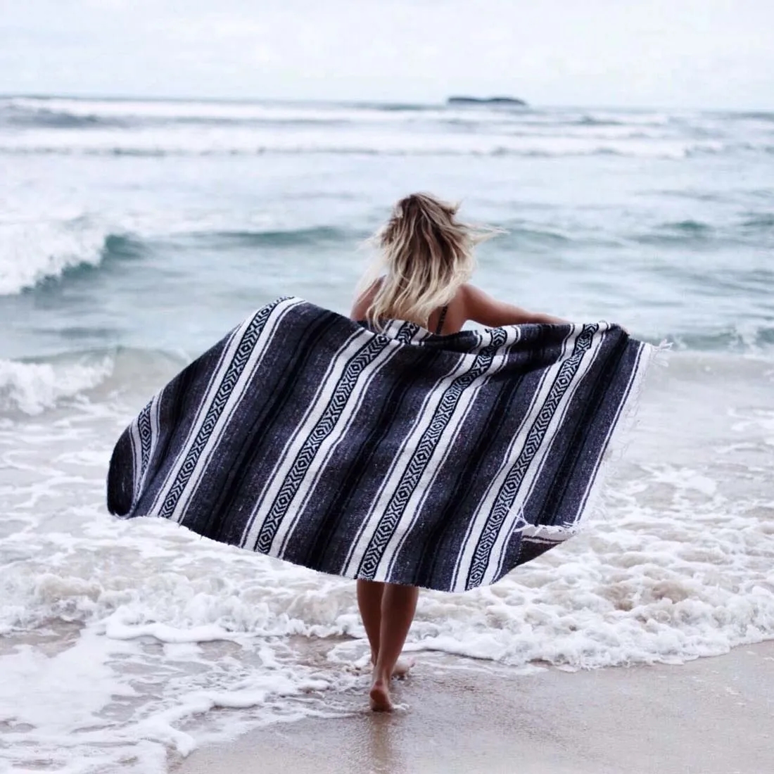 Authentic Mexican Camping Blanket 3