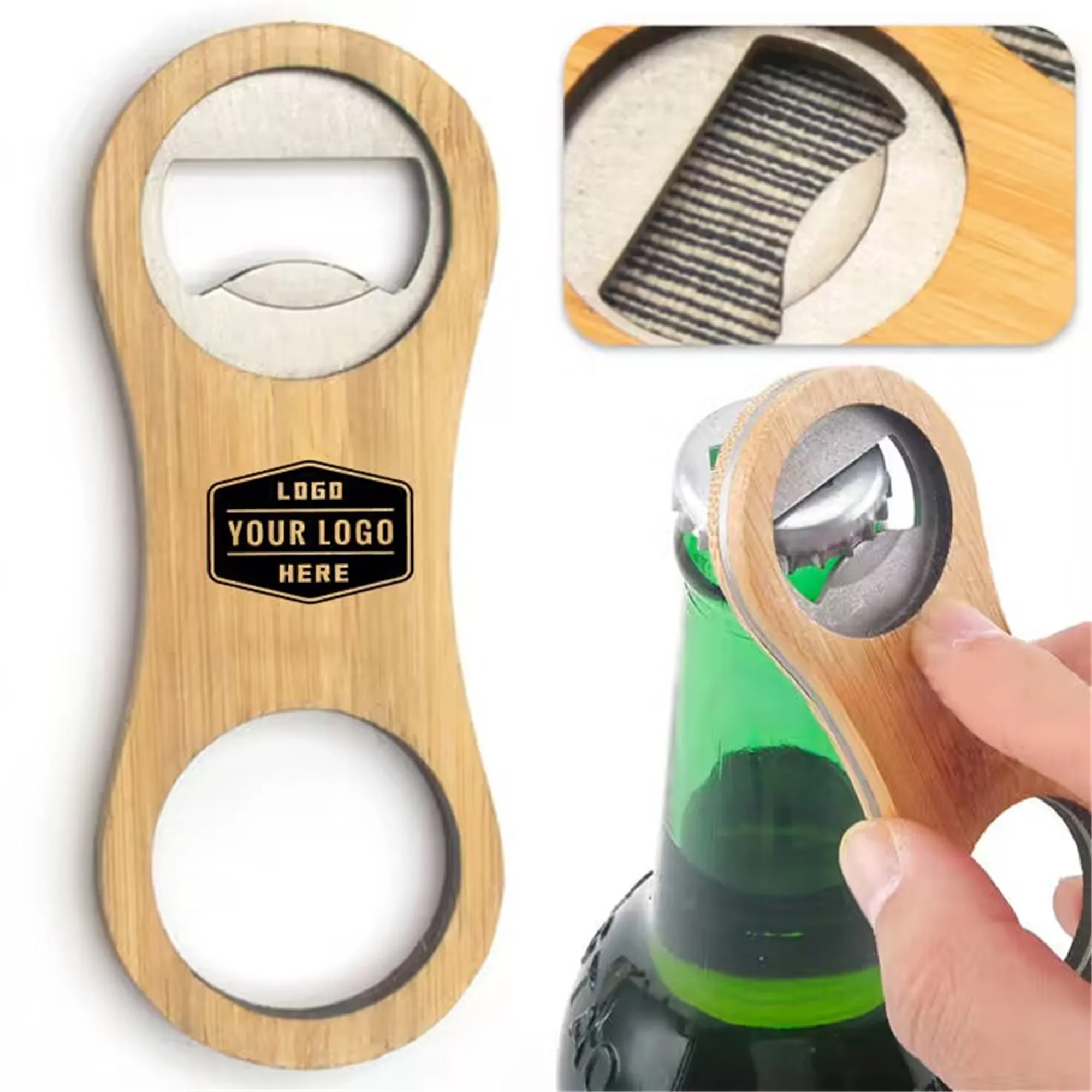 Bamboo Bottle Opener 5