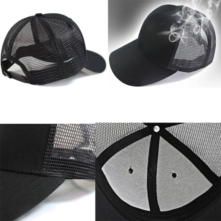 Mesh Cotton Trucker Baseball Cap 3